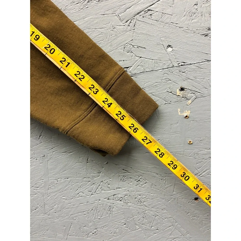 Banana Republic Full Zip Utility Hoodie Jacket Mens M Brown Gorpcore Fall